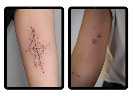 Download Mini Tattoo Ideas Terbaru – Inspirasi Tato Keren Gratis - Screenshot 1