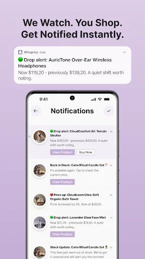 Download Whisprice: Smart Price Tracker Terbaru – Pantau Harga Murah - Screenshot 5