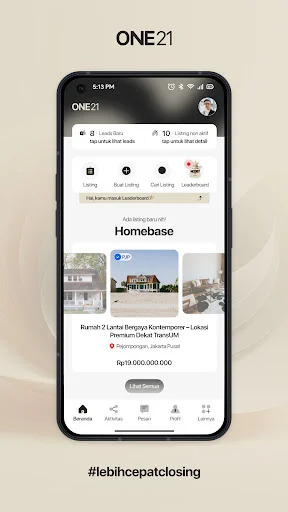 Download ONE21 Terbaru – Aplikasi Agen Properti Century 21 Indonesia - Screenshot 1