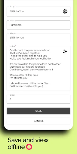 Download My Lyrics Terbaru – Aplikasi Tulis Lirik Gratis - Screenshot 6