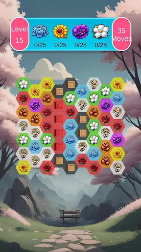 Download Blossom Bloom Terbaru – Game Puzzle Bunga Gratis - Screenshot 5