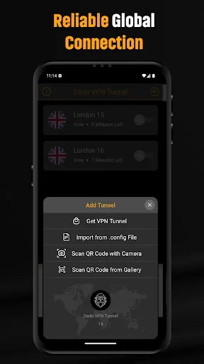 Download Dada VPN Tunnel Terbaru – Akses Internet Aman & Cepat - Screenshot 3