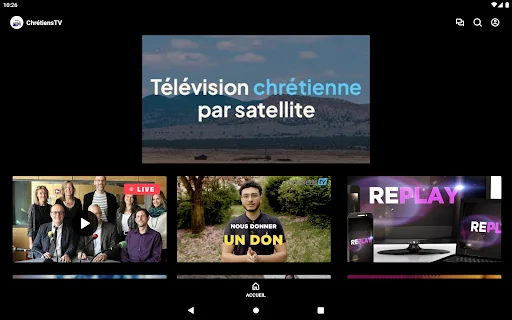 Download CHRETIENS TV Terbaru – Saluran TV Kristen Satelit Gratis - Screenshot 7