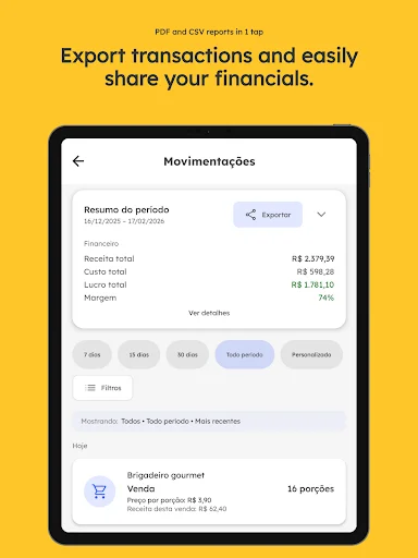 Download Recipe Cost & Pricing Terbaru – Hitung Keuntungan Bisnis - Screenshot 16