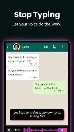 Download EkkoBoard AI Voice Keyboard Terbaru – Ketik Cepat Gratis - Screenshot 10