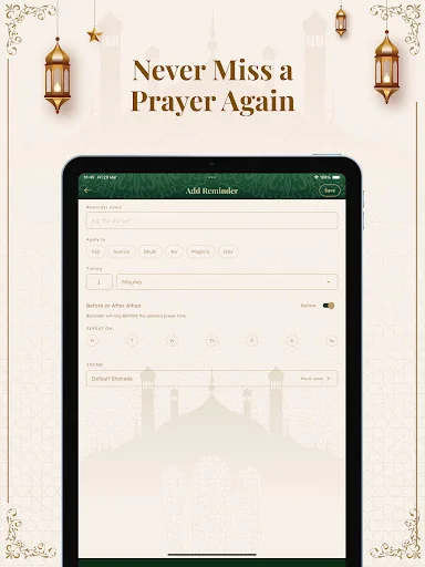 Download Prayer Time: Qibla, Azan & Dua – Jadwal Sholat Akurat - Screenshot 14