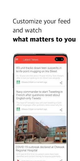 Download Canada News: Live TV & Berita Terbaru – Gratis Sekarang - Screenshot 3
