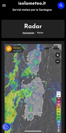 Download Meteo Sardegna Terbaru – Prakiraan Cuaca Akurat Gratis - Screenshot 2
