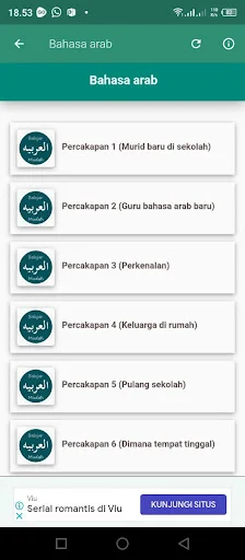Download Percakapan Bahasa Arab Terbaru – Belajar Lancar Gratis - Screenshot 1