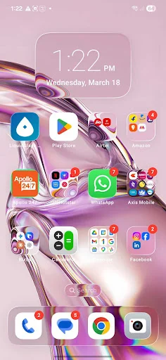 Download Liquid Glass iOS 26 Launcher – Tampilan Elegan Gratis - Screenshot 8