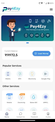Unduh Pay4Ezy Terbaru – Isi Pulsa & Bayar Tagihan Mudah - Screenshot 1