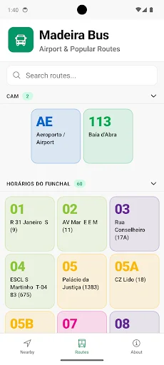 Download Madeira Bus Terbaru – Jadwal Bus Offline & Praktis - Screenshot 4