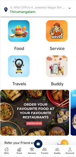 Download NPai Terbaru – Aplikasi Pengiriman Makanan & Kebutuhan - Screenshot 1