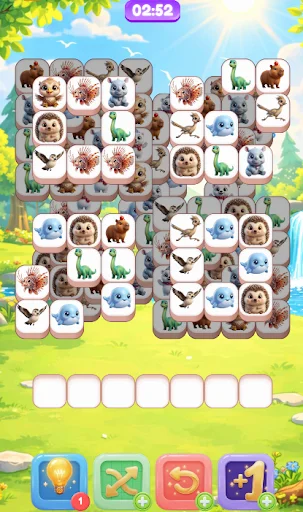 Download Tile Match Cute Animals Terbaru – Puzzle Santai Gratis - Screenshot 2