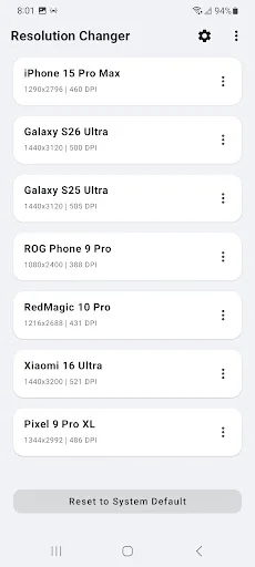 Download Resolution Changer – Pad View Terbaru – Ubah DPI Aman - Screenshot 4