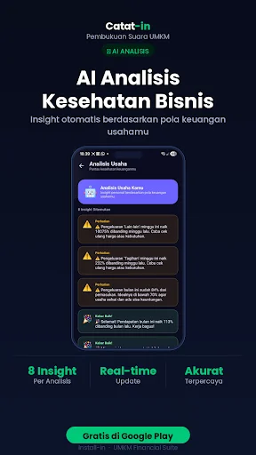 Download Catat-in: Pembukuan Pake Suara Terbaru – Gratis - Screenshot 3