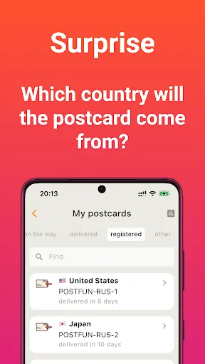 Download Postfun – Kirim Kartu Pos ke Seluruh Dunia Gratis - Screenshot 3