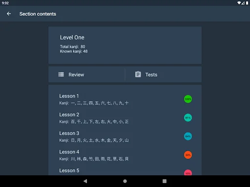 Download Japanese Characters Terbaru – Belajar Kanji & Kana Gratis - Screenshot 15