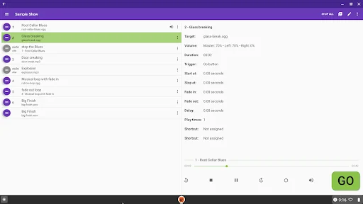 Download Audio Cues – Aplikasi Kontrol Audio Live Terbaik - Screenshot 17