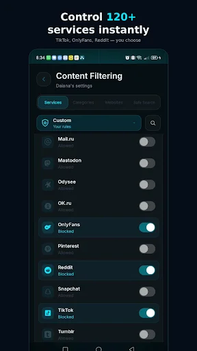 Download KidShielder Terbaru – Kontrol Orang Tua & Keamanan Anak - Screenshot 3