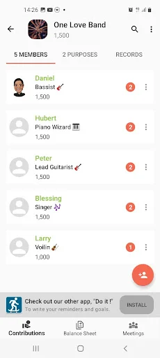 Download Harambee Terbaru – Kelola Keuangan Grup & Iuran Mudah - Screenshot 2