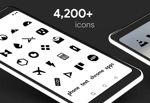 Download Flight Dark Pro – Icon Pack Terbaru – Ikon Minimalis - Screenshot 10
