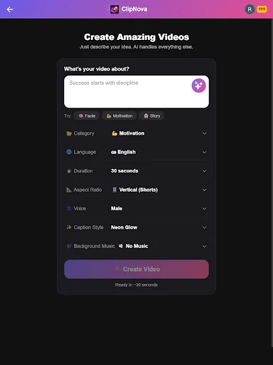 Download ClipNova AI Terbaru – Buat Video Shorts Otomatis Gratis - Screenshot 15