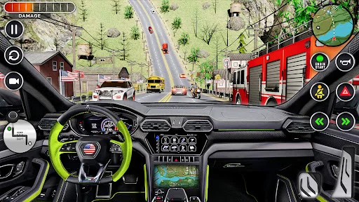 Download Car Games: City Driving School – Simulasi Mengemudi - Screenshot 19
