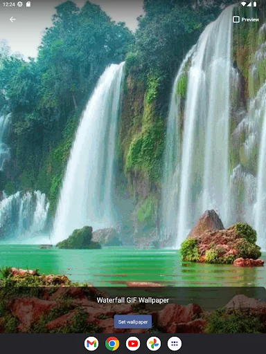 Download Waterfall GIF Wallpaper Terbaru – Animasi 3D Gratis - Screenshot 12
