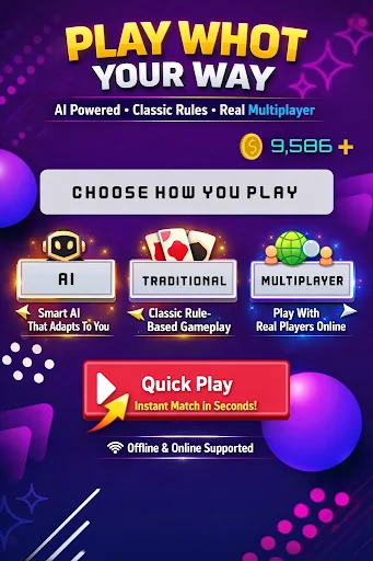 Download Whot! AI – Smart Card Game Terbaru – Main Gratis - Screenshot 1