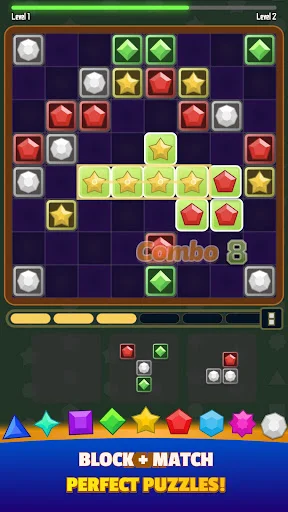 Download Matrys – Block Match Puzzle Terbaru – Game Teka-teki Seru - Screenshot 1