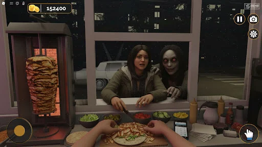Download Scary Shawarma Night Kiosk Terbaru – Game Simulasi Horor - Screenshot 6