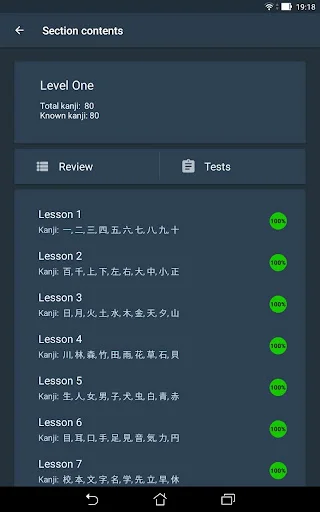 Download Japanese Characters Terbaru – Belajar Kanji & Kana Gratis - Screenshot 11