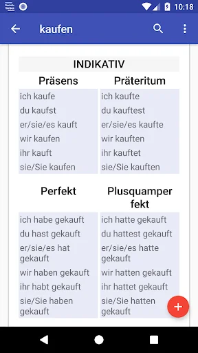 Download Deutsche Verben Terbaru – Belajar Konjugasi Bahasa Jerman - Screenshot 4