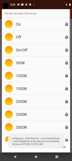 Download Color Temperature setting Lite – Atur Warna Layar Nyaman - Screenshot 4