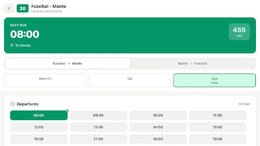 Download Madeira Bus Terbaru – Jadwal Bus Offline & Praktis - Screenshot 24