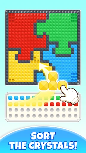 Download Crystal Sort: Art Collection Terbaru – Game Puzzle Santai - Screenshot 15