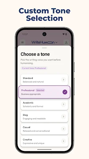Download WriteHuman AI Humanizer – Ubah Teks AI Jadi Alami - Screenshot 3