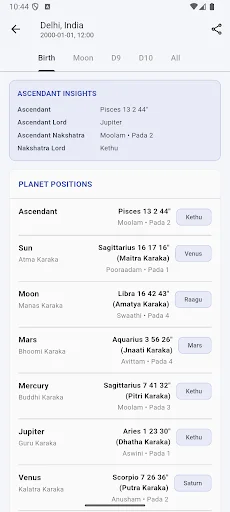 Download Vedic Chart: Horoscope, Kundli – Cek Ramalan AI Gratis - Screenshot 3