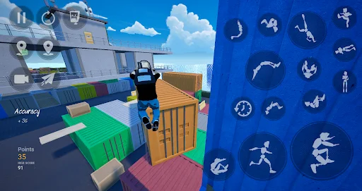 Download Ragkour: The Parkour Game Terbaru – Game Lari Gratis - Screenshot 4