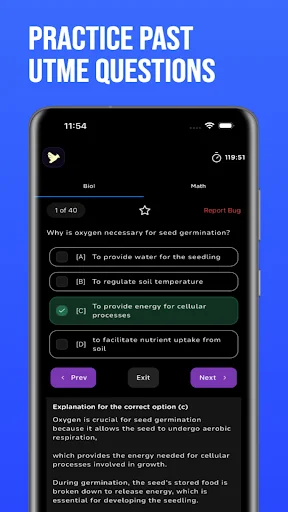 Download JAMB CBT Practice Offline 2026 – Latihan Soal Gratis - Screenshot 4