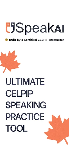 Download CELPIP Speaking Prep: USpeakAI – Latihan CELPIP Gratis - Screenshot 1