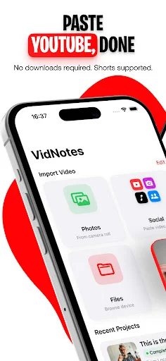 Download Video Transcriber: VidNotes – Transkrip AI Youtube Gratis - Screenshot 2