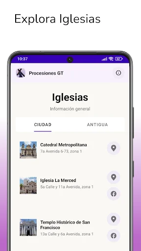 Download Procesiones GT Terbaru – Jadwal & Rute Prosesi Guatemala - Screenshot 6