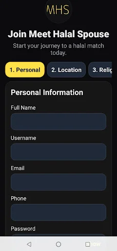 Download Meet Halal Spouse Terbaru – Cari Jodoh Islami Aman - Screenshot 6