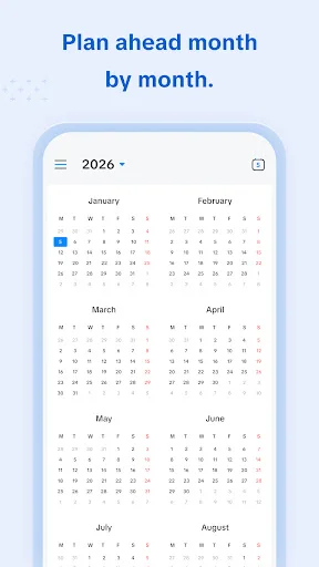 Download Calendar 2026 Terbaru – Agenda, Tugas & Pengingat - Screenshot 1