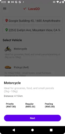Download LavaGO Terbaru – Layanan Pengiriman Cepat & Andal - Screenshot 6