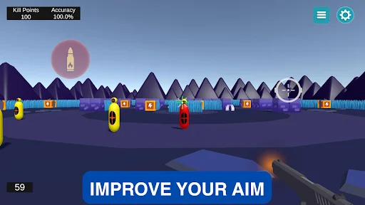 Download FPS Aim Trainer: SuperAim Terbaru – Latih Skill Tembak - Screenshot 1