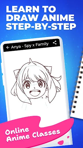 Download How to Draw Anime Terbaru – Tutorial Menggambar Mudah - Screenshot 1