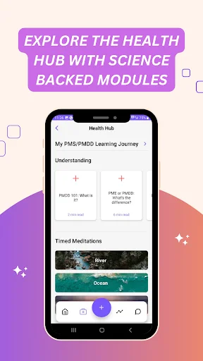 Download HealCycle: Lacak PMDD & Siklus Haid Anda Secara Akurat - Screenshot 5